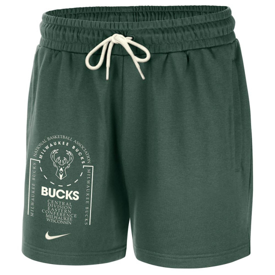 Nike Ανδρικό σορτς Milwaukee Bucks Club Courtside Fleece Shorts
